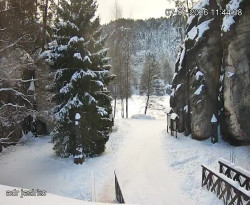 Vstup do skal, Pískovna