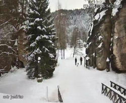 Vstup do skal, Pískovna