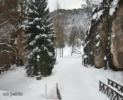 Vstup do skal, Pískovna