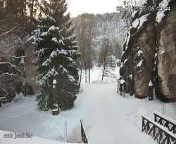 Vstup do skal, Pískovna