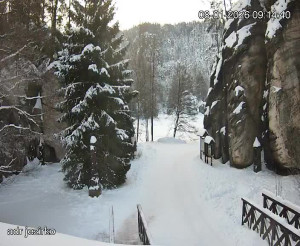 Adršpach - Vstup do skal, Pískovna - 8.1.2026 v 09:15 Adršpach - Vstup do skal, Pískovna - 8.1.2026 v 09:15