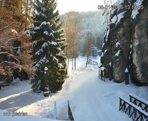 Adršpach - Vstup do skal, Pískovna - 8.1.2026 v 13:15 Adršpach - Vstup do skal, Pískovna - 8.1.2026 v 13:15