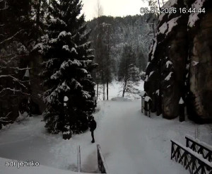 Adršpach - Vstup do skal, Pískovna - 8.1.2026 v 16:45 Adršpach - Vstup do skal, Pískovna - 8.1.2026 v 16:45