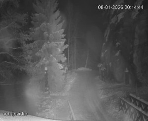 Adršpach - Vstup do skal, Pískovna - 8.1.2026 v 20:15 Adršpach - Vstup do skal, Pískovna - 8.1.2026 v 20:15