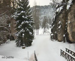 Vstup do skal, Pískovna