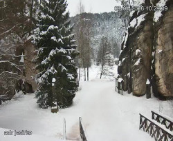 Vstup do skal, Pískovna