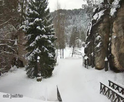 Vstup do skal, Pískovna