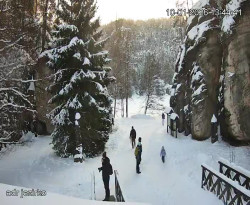 Vstup do skal, Pískovna