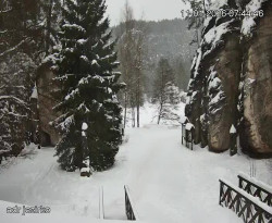 Vstup do skal, Pískovna