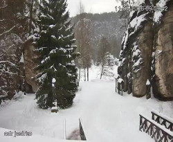 Vstup do skal, Pískovna