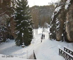 Vstup do skal, Pískovna