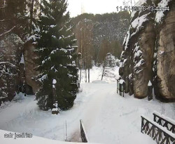 Vstup do skal, Pískovna