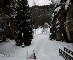 Vstup do skal, Pískovna