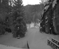 Vstup do skal, Pískovna