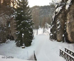 Vstup do skal, Pískovna