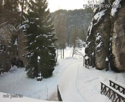 Vstup do skal, Pískovna