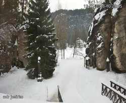 Vstup do skal, Pískovna