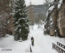 Vstup do skal, Pískovna