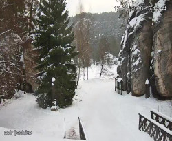 Vstup do skal, Pískovna