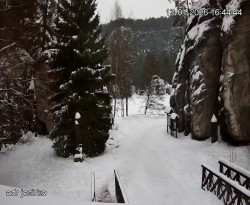 Vstup do skal, Pískovna