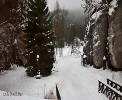 Vstup do skal, Pískovna