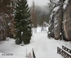 Vstup do skal, Pískovna