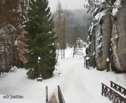 Vstup do skal, Pískovna