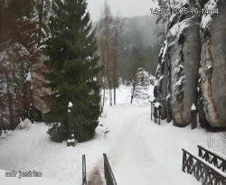 Vstup do skal, Pískovna