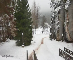 Vstup do skal, Pískovna