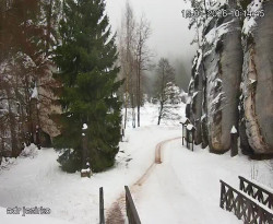 Vstup do skal, Pískovna