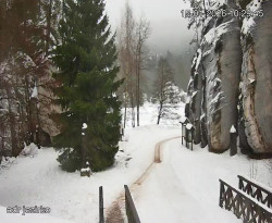 Vstup do skal, Pískovna