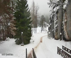 Vstup do skal, Pískovna