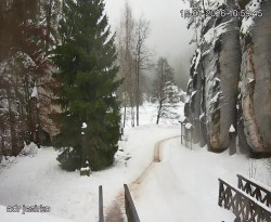 Vstup do skal, Pískovna