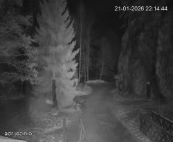 Vstup do skal, Pískovna