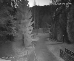 Vstup do skal, Pískovna