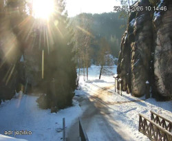 Vstup do skal, Pískovna