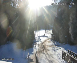 Vstup do skal, Pískovna