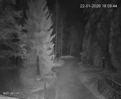 Vstup do skal, Pískovna