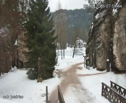 Vstup do skal, Pískovna