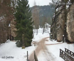 Vstup do skal, Pískovna