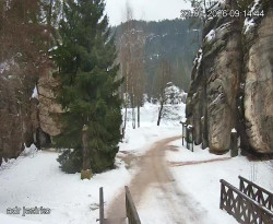 Vstup do skal, Pískovna