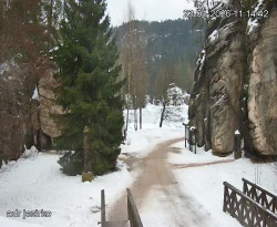 Vstup do skal, Pískovna