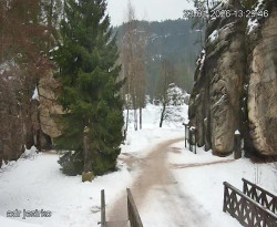 Vstup do skal, Pískovna