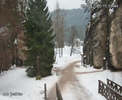 Vstup do skal, Pískovna