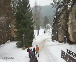 Vstup do skal, Pískovna