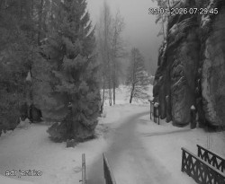 Vstup do skal, Pískovna