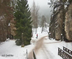 Vstup do skal, Pískovna