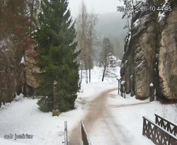 Vstup do skal, Pískovna