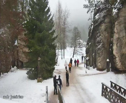 Vstup do skal, Pískovna