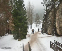 Vstup do skal, Pískovna